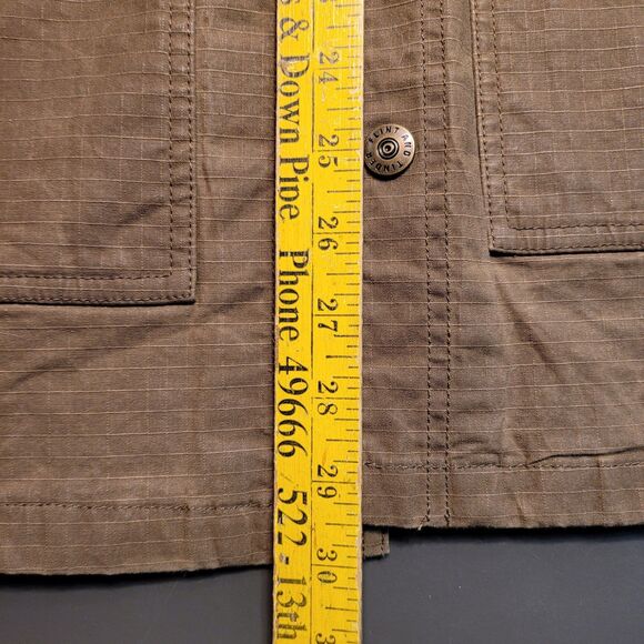Flint and Tender Waxed Trucker Field Jacket Mens Large Made In China EXCELLENT - Picture 9 of 9